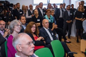 Publikum C2C LAB Eröffnung