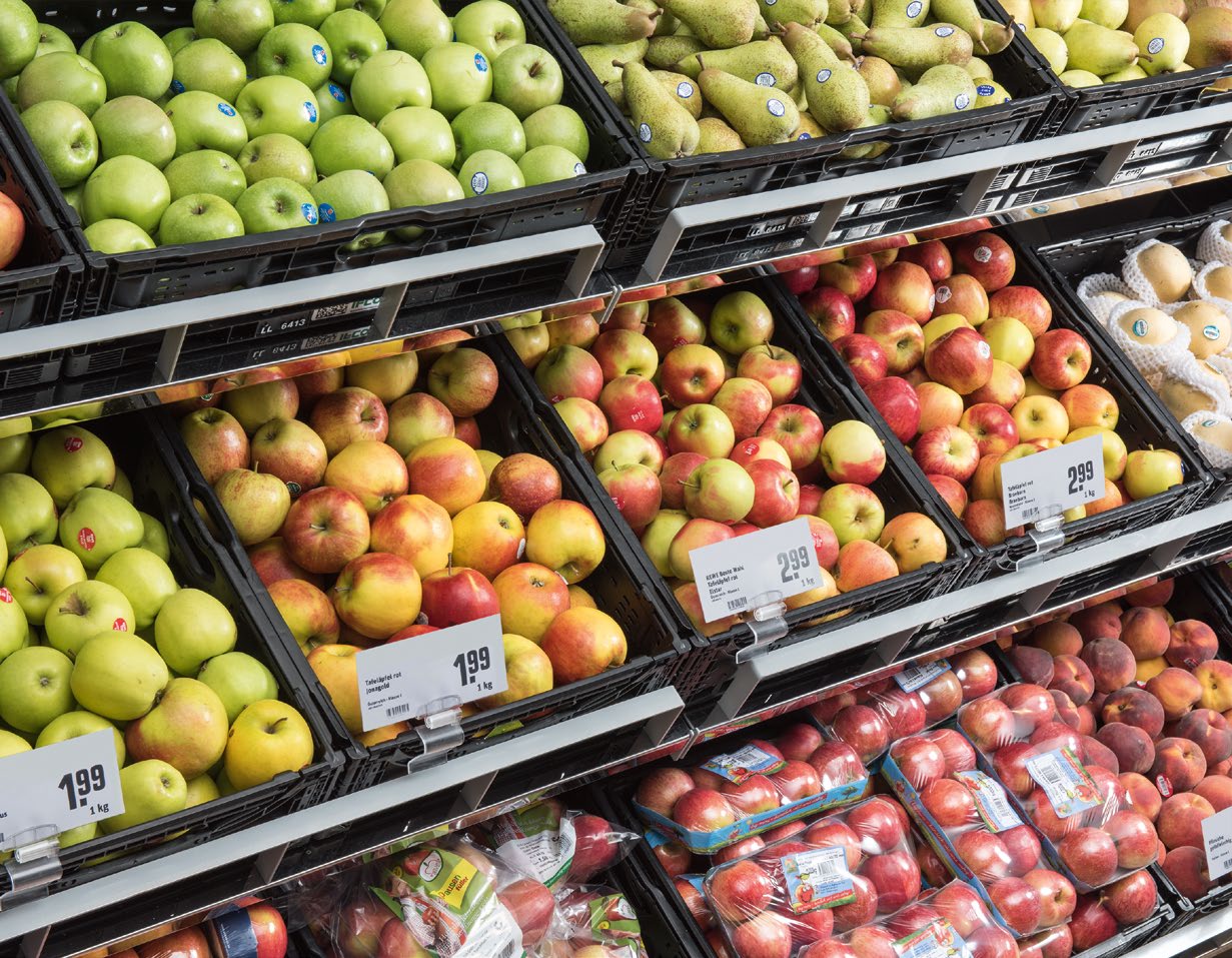 Äpfel in IFCO-Kisten
