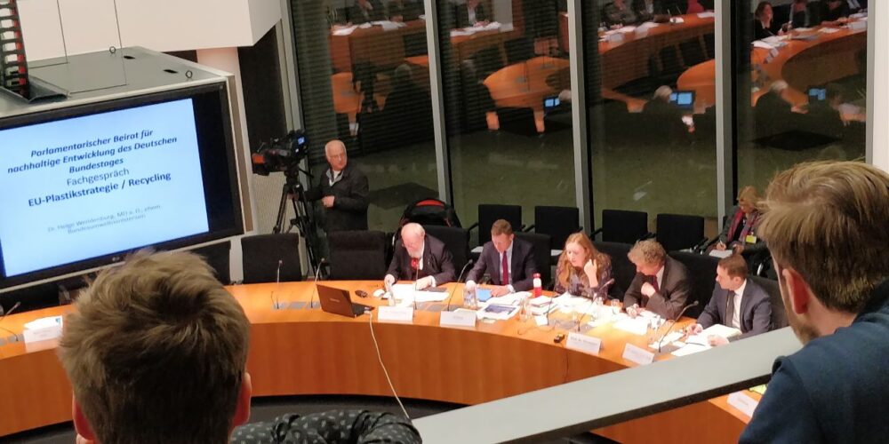 Öffentliches Expert*innengespräch des Parlamentarischen Beirats für nachhaltige Entwicklung