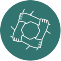 Icon C2C Ehrenamt, dunkelgrün