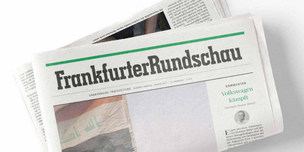 Zeitung Frankfurter Rundschau Foto