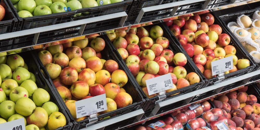 Äpfel in IFCO-Kisten